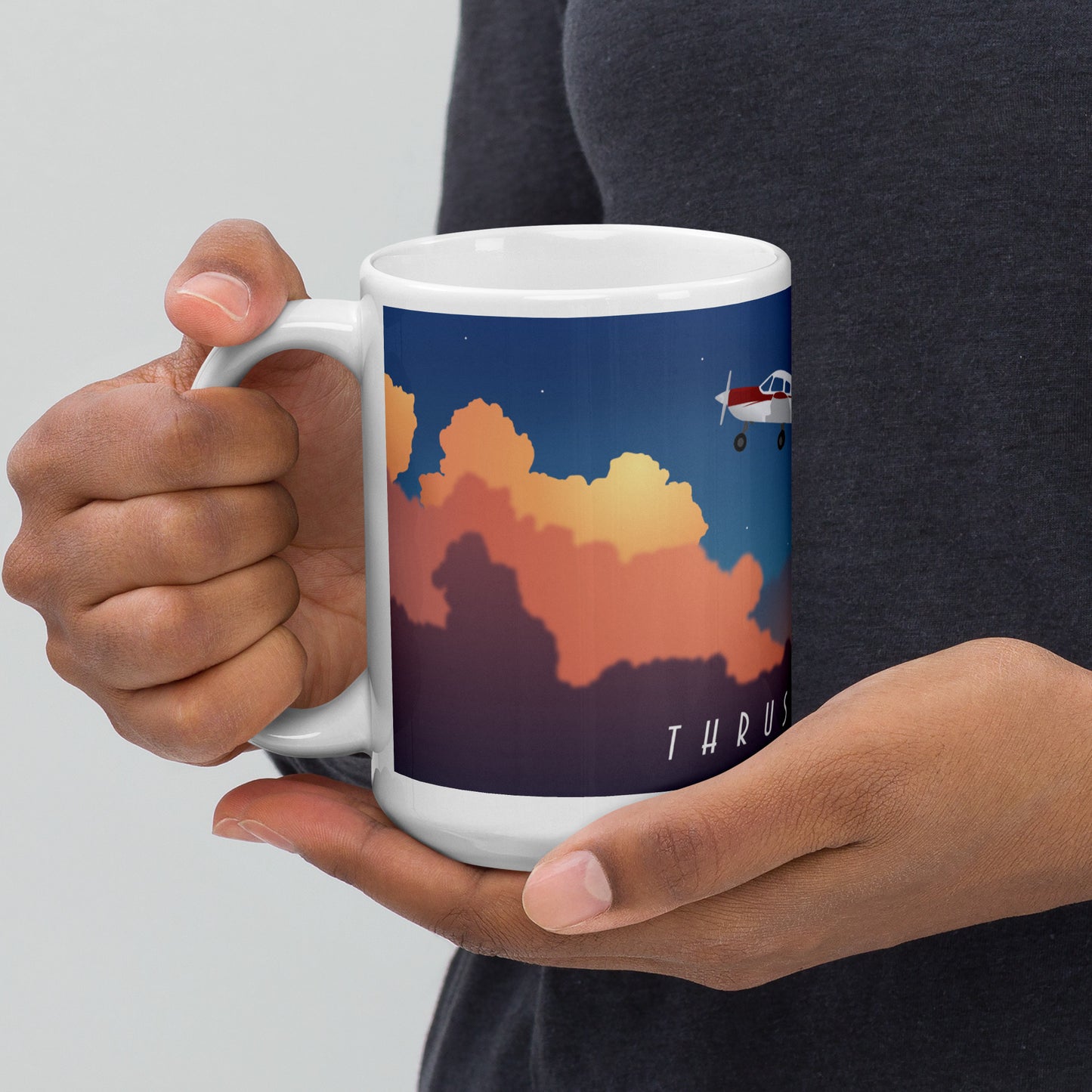 Archer in the Clouds Mug